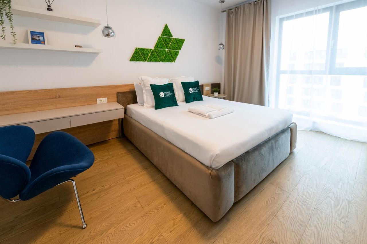 Smart Concept Living Plaza Apartment Bucharest Luaran gambar