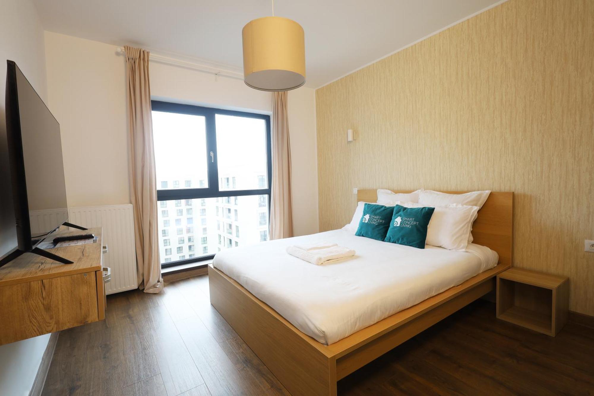 Smart Concept Living Plaza Apartment Bucharest Luaran gambar